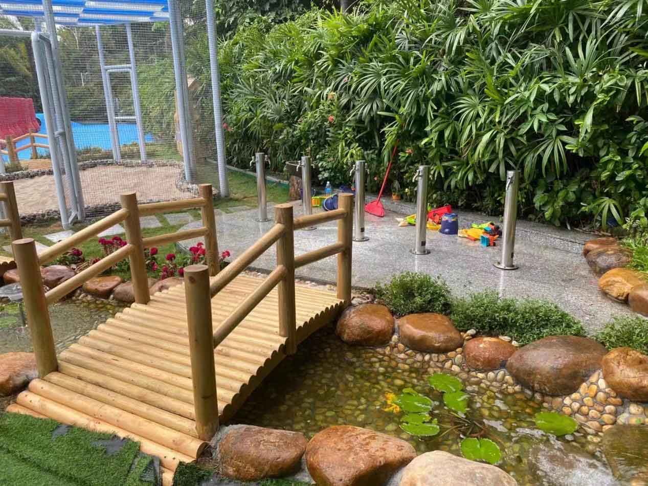 極亞智能紅樹西岸幼兒園水樁實(shí)拍圖