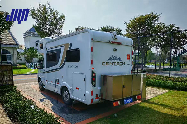 極亞品牌營地水電樁實拍，戶外露營加水充電專用，安全可靠